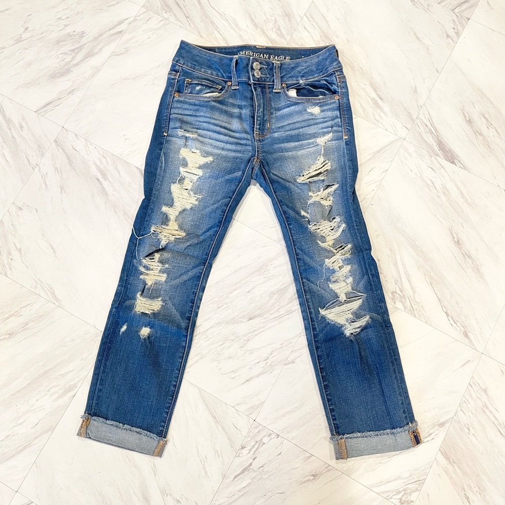 American Eagle Crop Jegging Size 4